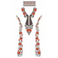 Full Dress Embroidery Designs 23035