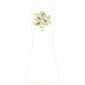 Spring Bird Dress Embroidery Design 23090