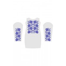 Fashion Trend Machine Embroidery Dress Design 23123