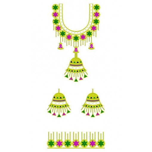 New Dress Embroidery Design 23170