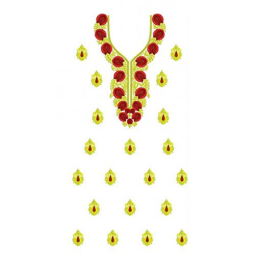 New Dress Embroidery Design 23200