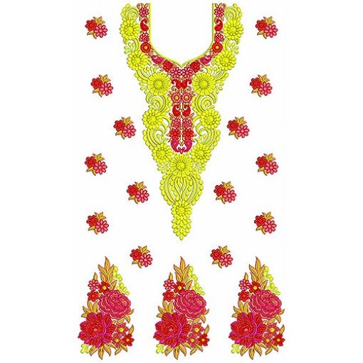 Traditional Party Wear Embroidery Tunic Top Adora Design