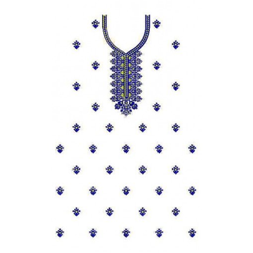 New Dress Design In Embroidery 23413