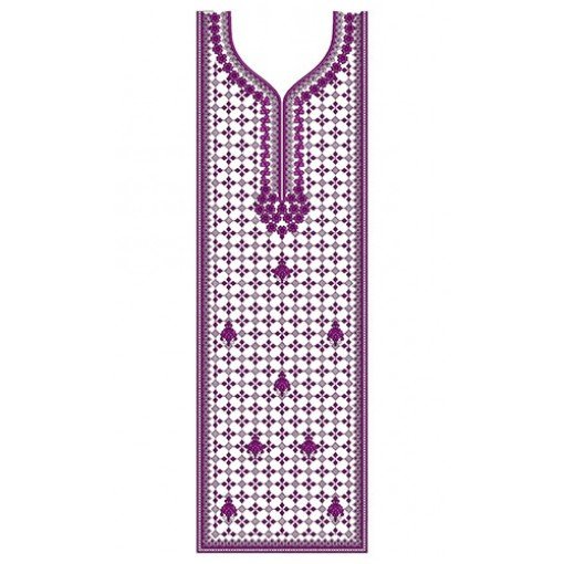 asymmetrical Dress Design In Embroidery 23543