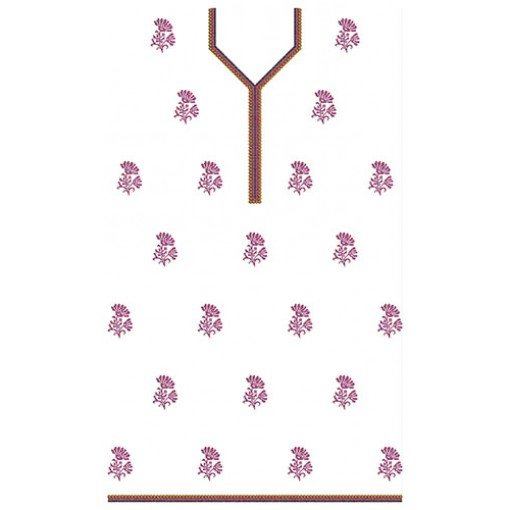 Simple Design With Rose Flower Dress 23568