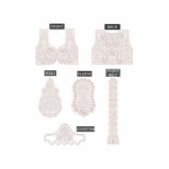 Macedonian Caftan Cording Design 25951