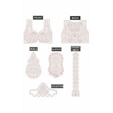 Macedonian Caftan Cording Design 23622 Macedonian Caftan Cording Design 23622