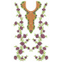 Traditional Mango With Flower In Dress Design 23651