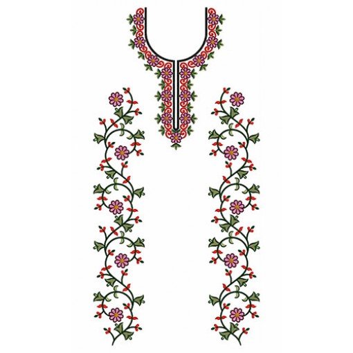 Outstanding Dress Design In Embroidery 23672