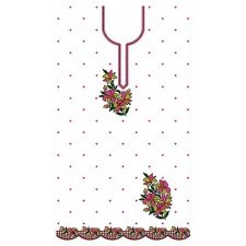 Outstanding Dress Embroidery Design 24108