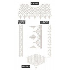 Entrancing Cording Dress Design In Embroidery 24214 Entrancing Cording Dress Design In Embroidery 24214