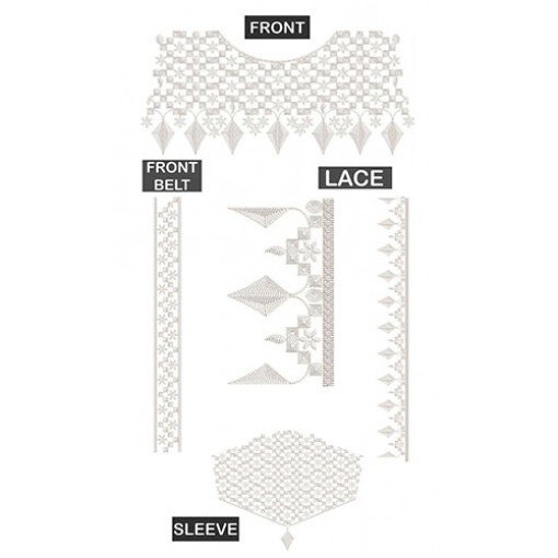 Entrancing Cording Dress Design In Embroidery 24214 Entrancing Cording Dress Design In Embroidery 24214