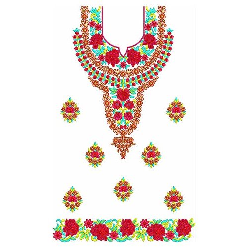Pakistani Dress Embroidery Design