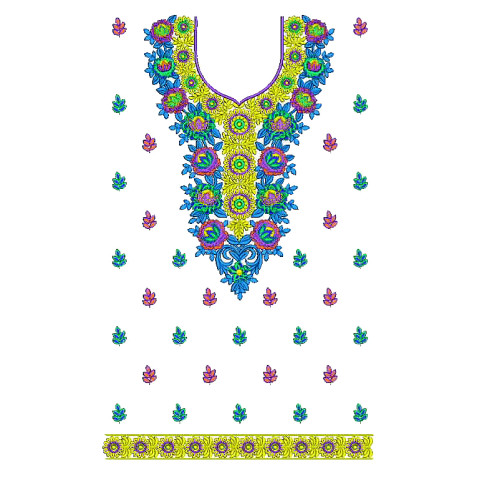 Hyderabad Fashion Clothing Embroidery Design 25215
