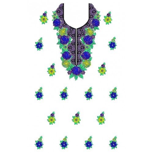 Arabian Farasha Embroidery Design 25218