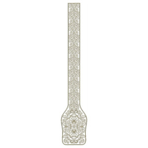 Macedonian Caftan Embroidery Design 25947