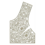 Macedonian Caftan Embroidery Design 25947