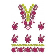 Boheme Designer Clothing Embroidery Design
