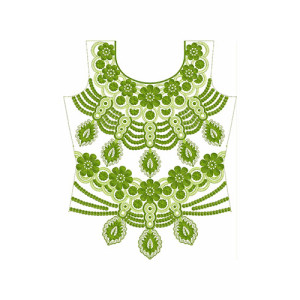 New Dress Embroidery Design 30058