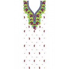 Khaleeji Designer Choice Dress Embroidery Design
