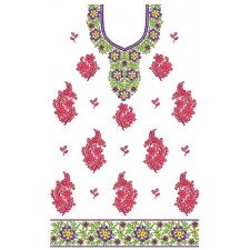 Cool & Latest Kameez Neck Daman Kurti Tunic Dress