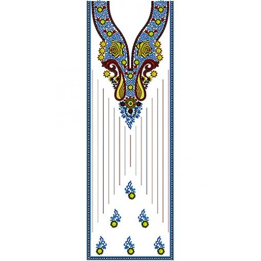 Prom Embroidery Flowers Kimino Dress Design