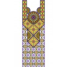 Bahrain Fashion Embroidery Dress Design