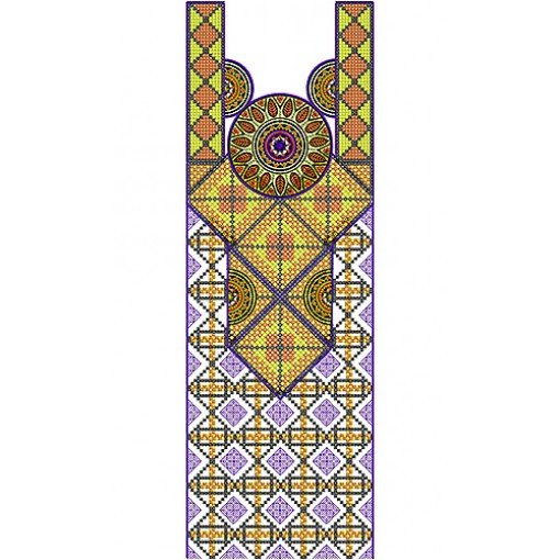 Bahrain Fashion Embroidery Dress Design