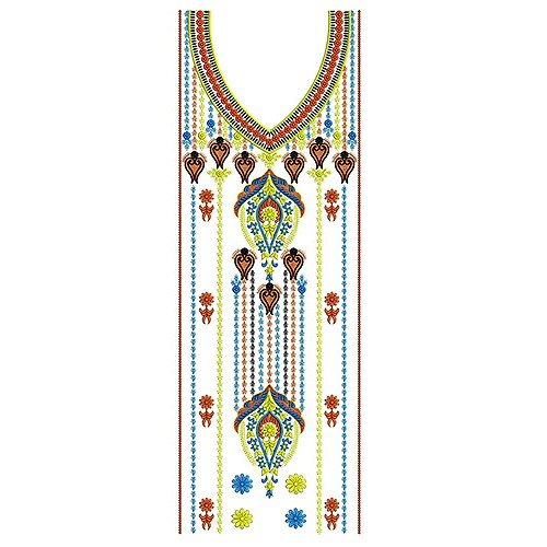 Arabian Embroidery Dress Design