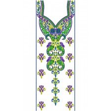 Exclusive Embroidery Karachi Trend Dress Design