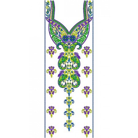 Exclusive Embroidery Karachi Trend Dress Design