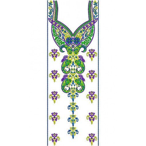 Exclusive Embroidery Karachi Trend Dress Design