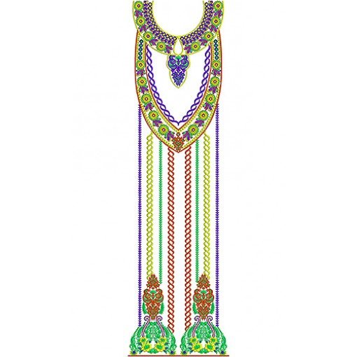 Fully Embroidery Heavy Dress Design
