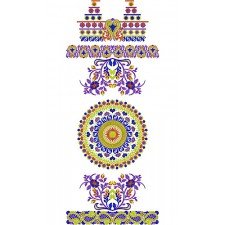 Pakistani Bridal Embroidery Designs 4027 Pakistani Bridal Embroidery Designs 4027