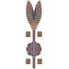 Pakistani Designer Suit Embroidery Dress Design
