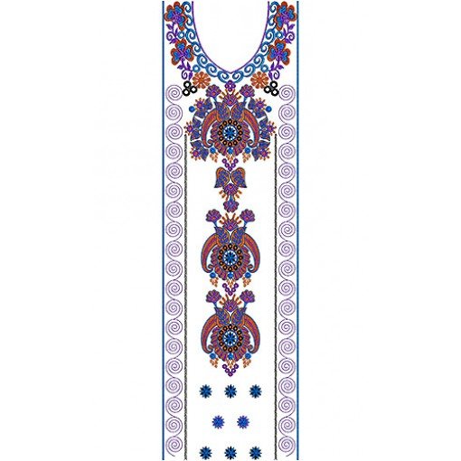 Pakistani Fashion Women Embroidery Dress Design