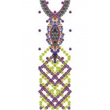 Egyptian Dresses Embroidery Design