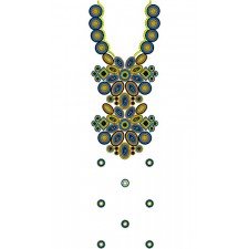 Celebrity Style Outfit Embroidery Design