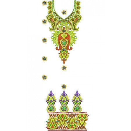 Latest Karachi Embroidery Design