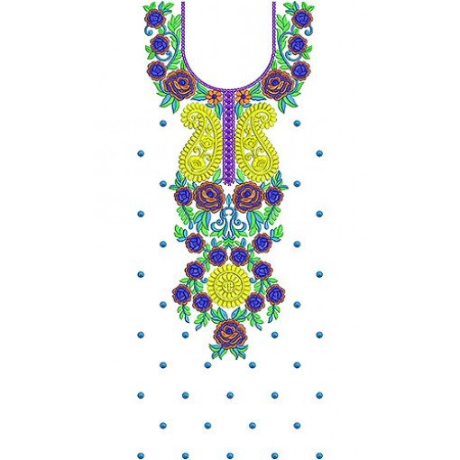 Chiapas Dress Latest Embroidery Design 2014 Year