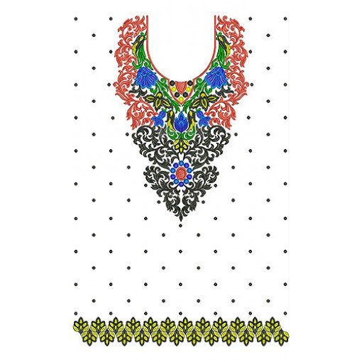 Thai Women's Clothing Latest Fashion Dresses Embroidery Design