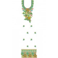Fashionably Petite Suit Embroidery Design