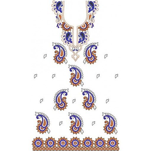 Dress Embroidery Design Patterns 5209 Dress Embroidery Design Patterns 5209