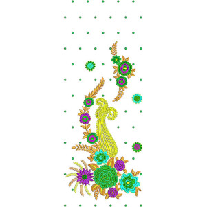 DAG Dress Embroidery Design