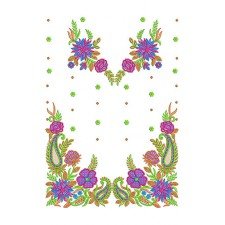 Embroidery Wedding Gown Dress Design
