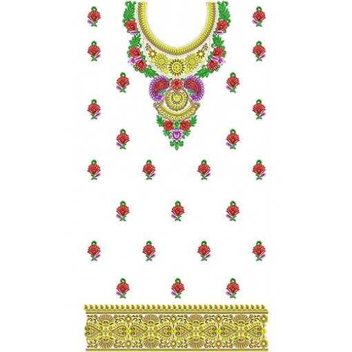 Embroidery Dress Design For Festive Season