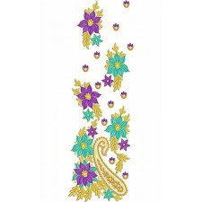 Embroidery Bridesmaid Dress Design