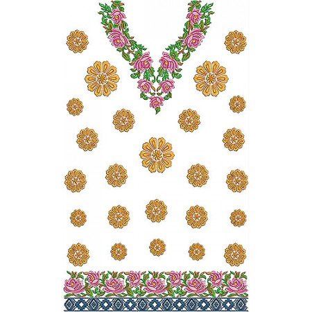 Flower Girl Dress Embroidery Design