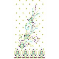 Loving You Bridal Dress Embroidery Design