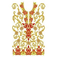 Vintage Western Formal Wear Dress Design